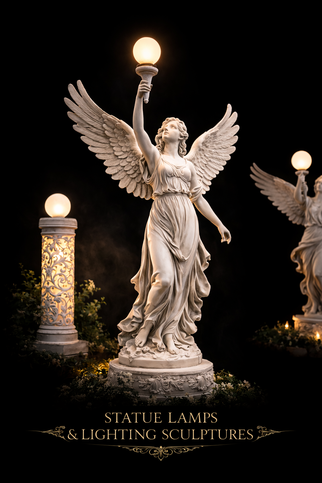 Home Milan Art lamp statue